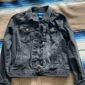 Arizona faded black denim jacket MEDIUM